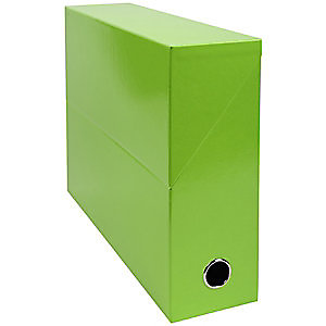 Exacompta Boîte de classement Iderama en carton pour 800 feuilles A4 (210 x 297 mm) - Vert - Lot de 5