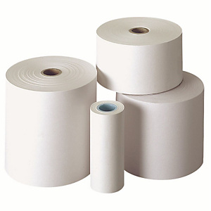 EXACOMPTA Bobine terminaux carte bancaire 57 x 30 x 12 MM - Papier thermique 1 pli 55G/M² sans Bisphénol A - Longueur 9 M (lot de 20) EXACOMPTA Bobine terminaux carte bancaire 57 x 30 x 12 MM - Papier thermique 1 pli 55G/M² sans Bisphénol A - Longueur 9 M (lot de 20)