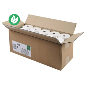 Exacompta Bobine tickets de caisse 80 x 70 x 12 mm - Longueur 72M - 43706E - Rouleau Papier thermique 1 pli 48g sans Bisphénol A - Lot de 20 Exacompta Bobine tickets de caisse 80 x 70 x 12 mm - Longueur 72M - 43706E - Rouleau Papier thermique 1 pli 48g sans Bisphénol A - Lot de 20