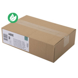 Exacompta Bobine TPE carte bancaire 57 x 37 x 12 mm - Longueur 18M - 44809E - Rouleau Papier thermique 1 pli 48g sans Bisphénol A - Lot de 50 Exacompta Bobine TPE carte bancaire 57 x 37 x 12 mm - Longueur 18M - 44809E - Rouleau Papier thermique 1 pli 48g sans Bisphénol A - Lot de 50