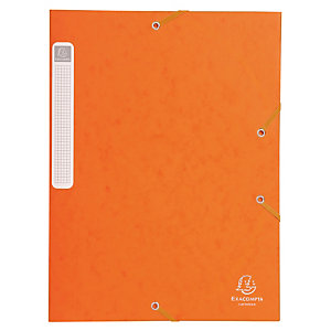 EXACOMPTA Boite de classement Cartobox Dos 25mm Carte lustrée - A4 - Orange