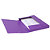 EXACOMPTA Boite de classement Cartobox Dos 25mm Carte lustrée - A4 - Violet - 4
