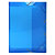 EXACOMPTA Boite de classement en polypropylène Dos 25mm Iderama PP - A4 - Bleu clair - 1