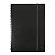 Exacompta Carnet Exa Pbook Volga A5 (15 x 21 cm) 160 pages - Couverture noire avec élastique - 1