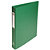 Exacompta Carpeta de 4 anillas de tipo O de 25 mm para 230 hojas A4+ lomo 40 mm de cartón forrado en PVC semi-rígido verde - 1