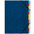 Exacompta Carpeta de clasificación Nature Future, 12 piezas, preimpresa, azul - 1