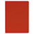 Exacompta Carpeta de fundas A4, 100 fundas rugosas, cubierta flexible, rojo - 1