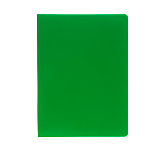 Exacompta Carpeta de fundas A4, 100 fundas, verde