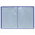 Exacompta Carpeta de fundas A4, 20 fundas rugosas, cubierta flexible suave, azul - 2