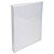 Exacompta Carpeta personalizable canguro de 2 anillas de 20 mm A5 Maxi lomo 36 mm de cartón plastificado blanco - 1