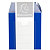 Exacompta Cartella progetti, Dorso 100 mm, Dimensioni 240 x 320 mm, Blu (confezione 10 pezzi) - 3