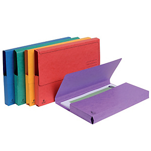 Exacompta Cartellina a busta - Colori assortiti intensi (confezione 5 pezzi) Exacompta Cartellina a busta - Colori assortiti intensi (confezione 5 pezzi)