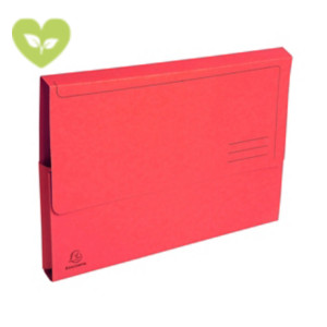 EXACOMPTA Cartellina a busta con soffietto Forever®, 24 x 32 cm, Cartoncino riciclato, Rosso (confezione 10 pezzi) EXACOMPTA Cartellina a busta con soffietto Forever®, 24 x 32 cm, Cartoncino riciclato, Rosso (confezione 10 pezzi)