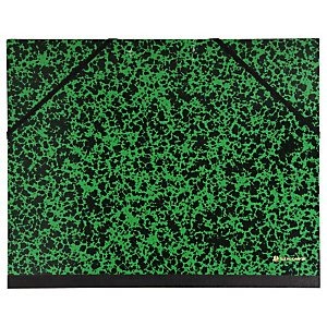 EXACOMPTA Carton à dessin Annonay avec élastiques 26x33 cm - Pour formats A4 et 24x32 cm - Vert EXACOMPTA Carton à dessin Annonay avec élastiques 26x33 cm - Pour formats A4 et 24x32 cm - Vert