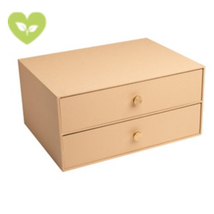 EXACOMPTA Cassettiera a 2 cassetti OfficeByMe, Beige EXACOMPTA Cassettiera a 2 cassetti OfficeByMe, Beige