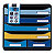 EXACOMPTA Cassettiera a 6 cassetti aperti Big-Box Maxi, Linea Bee Blue, Struttura Nera, Cassetti Colori Assortiti - 2