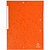 Exacompta Chemise 3 rabats à élastiques Maxi capacity en  carte lustrée 425 g/m² - Capacité 300 feuilles - Orange - 1