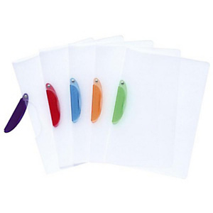 Exacompta Chemise A4 transparente en PVC, 30 feuilles, clip latéral plastique Fun Assorties - Lot de 25 Exacompta Chemise A4 transparente en PVC, 30 feuilles, clip latéral plastique Fun Assorties - Lot de 25
