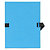Exacompta Chemise dos extensible sans rabat 24 x 32 cm - Bleu clair - 2