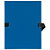 Exacompta Chemise dos extensible sans rabat 24 x 32 cm - Bleu foncé - 1