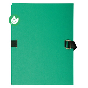 Exacompta Chemise extensible à rabat 24 x 32 cm - Vert Exacompta Chemise extensible à rabat 24 x 32 cm - Vert