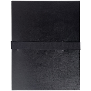 EXACOMPTA Chemise extensible à rabat jusque 13 cm, fermeture à sangle Velcro, capacité 1000 feuilles A4 - Noir (lot de 10) EXACOMPTA Chemise extensible à rabat jusque 13 cm, fermeture à sangle Velcro, capacité 1000 feuilles A4 - Noir (lot de 10)