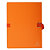 EXACOMPTA Chemise dos extensible avec rabat papier - 24x32cm - Orange - 1