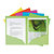 Exacompta Chemise fine Nature Future® 80 feuilles A4 24 x 32 cm Carton Couleurs assorties Lot de 25 - 1