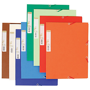 Exacompta Chemise Forever® 3 rabats à élastique 225 feuilles A4 24 x 32 cm Carton recyclé Couleurs assorties Exacompta Chemise Forever® 3 rabats à élastique 225 feuilles A4 24 x 32 cm Carton recyclé Couleurs assorties