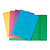 Exacompta Chemise Forever® A4 à 2 rabats avec lignes imprimées, 200 feuilles 240 x 320 mm, en carte  recyclé, bleu - Lot de 50 - 2