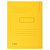Exacompta Chemise Forever® A4 à 2 rabats avec lignes imprimées, 200 feuilles, 240 x 320 mm, en carte  recyclé, jaune - Lot de 50 - 1