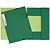 Exacompta Chemise Forever® A4 à 3 rabats et à élastiques, 225 feuilles, 240 x 320 mm,  carte recyclé, vert foncé - lot de 25 - 1