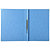 EXACOMPTA Chemise à lamelle carte lustrée pelliculée 355gm2 Iderama - A4 - Bleu clair - 2
