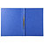EXACOMPTA Chemise à lamelle carte lustrée pelliculée 355gm2 Iderama - A4 - Bleu foncé - 2