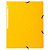 EXACOMPTA Chemise à élastique sans rabat carte lustrée 400gm2 - A4 - Couleurs assorties - 2