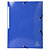 EXACOMPTA Chemise à élastiques 3 rabats maxi capacity carte lustrée pelliculée Iderama - A4 - Couleurs assorties - 3