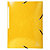 EXACOMPTA Chemise à élastiques 3 rabats maxi capacity carte lustrée pelliculée Iderama - A4 - Couleurs assorties - 4