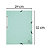 EXACOMPTA Chemise à élastiques carte lustrée 400g/m2 Aquarel - A4 - Vert pastel - 2