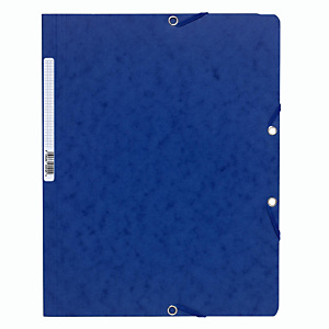 Exacompta Chemise Nature Future® A4 à fermeture élastique sans rabat, 250 feuilles, 240 x 320 mm, carte, bleu Exacompta Chemise Nature Future® A4 à fermeture élastique sans rabat, 250 feuilles, 240 x 320 mm, carte, bleu