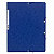 Exacompta Chemise Nature Future A4 à fermeture élastique sans rabat, 250 feuilles, 240 x 320 mm,  carte, bleu - Lot de 25 - 1