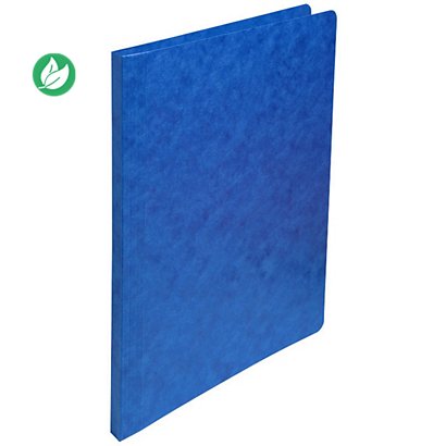 Exacompta Chemise Nature Future® A4 sans rabat, 500 feuilles, 240 x 320 mm, carte lustrée - Bleu - 1