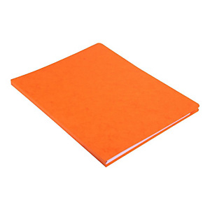 EXACOMPTA Chemise Nature Future® A4 sans rabat, 500 feuilles, 240 x 320 mm, carte lustrée -Orange