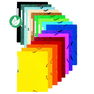 Exacompta Chemise Nature Future en carte A4 - 250 feuilles - Coloris assortis - Lot de 50 Exacompta Chemise Nature Future en carte A4 - 250 feuilles - Coloris assortis - Lot de 50