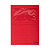 EXACOMPTA Chemises à fenêtre Forever® 80 feuilles A4 130 g/m² carton comprimé recyclé rouge lot de 100 (Lot de 100) - 1