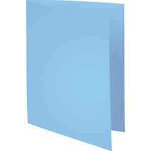 Exacompta Chemises SUPER carte 210g/m² - Bleu vif