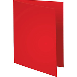 Exacompta Chemises SUPER carte 210g/m² - Rouge