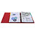 Exacompta Classeur à levier A4 Maxi Prem'Touch - Carton extra fort 28/10e - Dos 8 cm - Rouge - 2