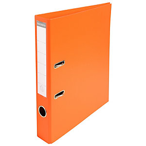 EXACOMPTA Classeur à levier PVC A4 dos de 50mm. - Orange