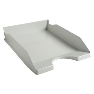 EXACOMPTA Corbeille à courrier Ecotray Office - Gris