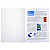 Exacompta Cotes de plaidoirie 22 x 31 cm en papier 90 g coloris blanc - Lot de 100 - 1